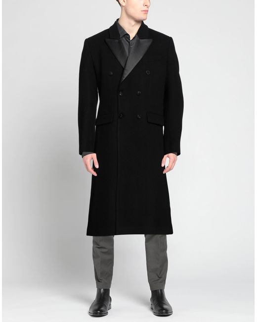 Ernest W. Baker Black Coat for men