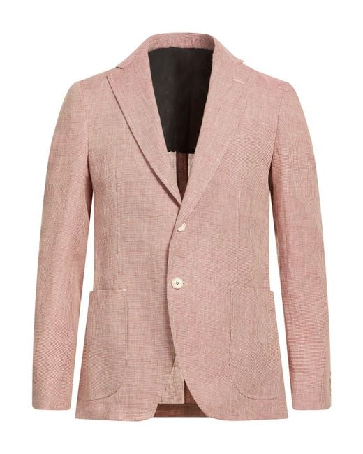 Tombolini Pink Blazer Linen for men