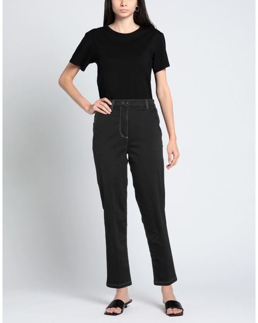 Shaft Black Trouser