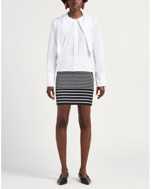 Maje Blue Mini Skirt