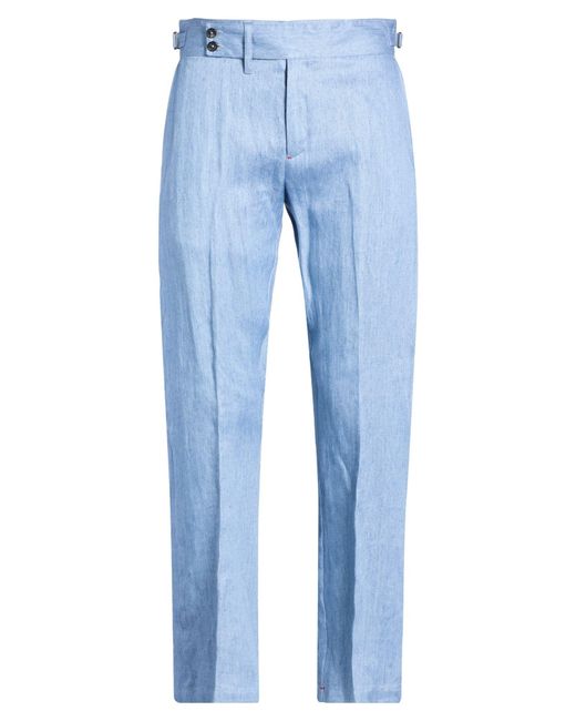 Isaia Blue Pants for men