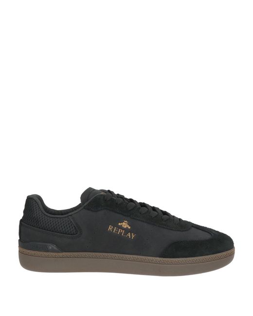Replay Black Trainers for men
