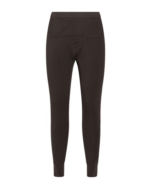 Rick Owens Gray Leggings for men