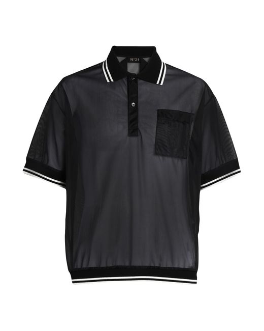N°21 Black Polo Shirt for men
