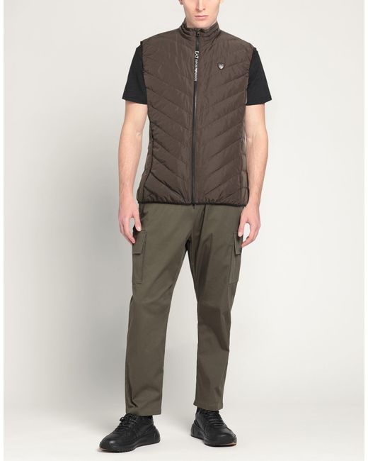 EA7 Brown Vests for men