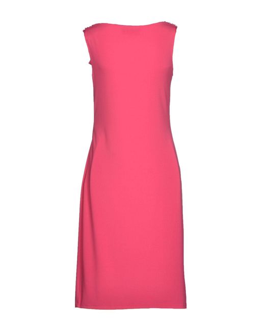 Clips Pink Midi Dress