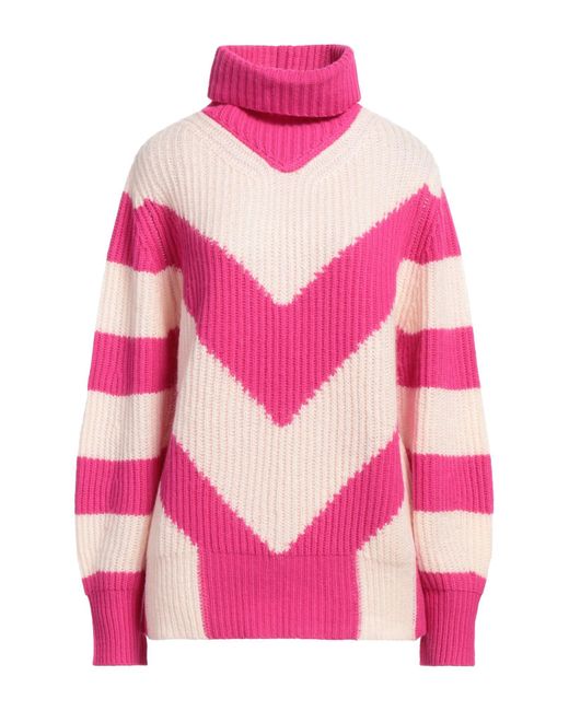 19.70 Nineteen Seventy Pink Turtleneck