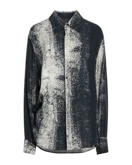 FEDERICO CINA Black Shirt Viscose