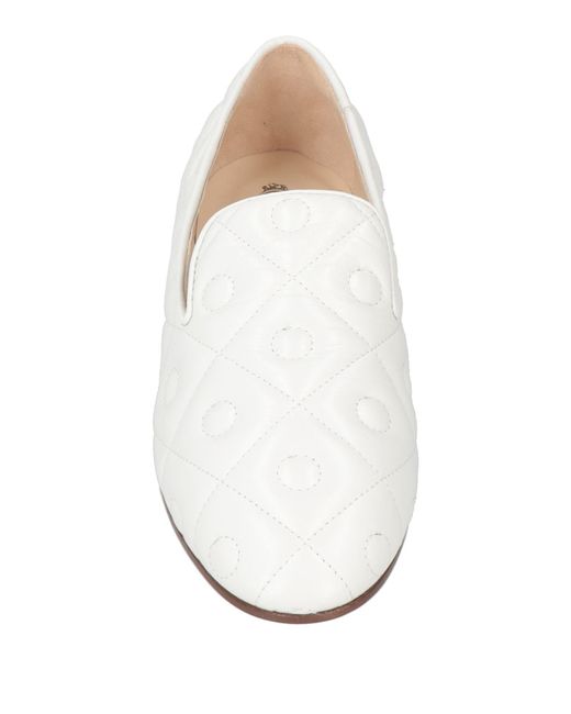 Tod's White Loafer