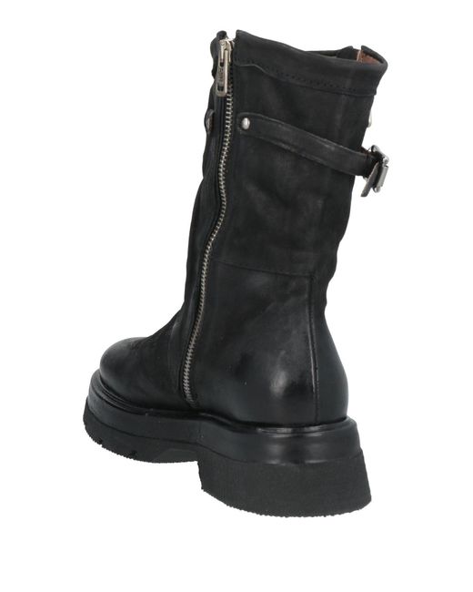 A.s.98 Black Ankle Boots