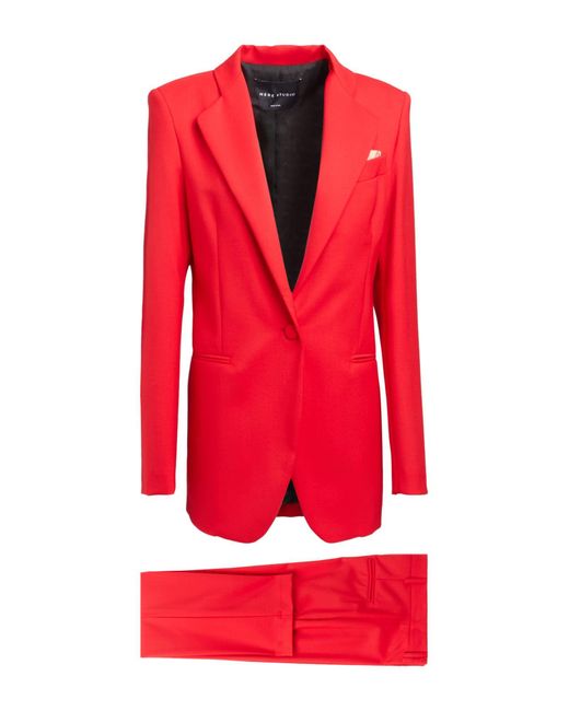 HEBE STUDIO Red Suit
