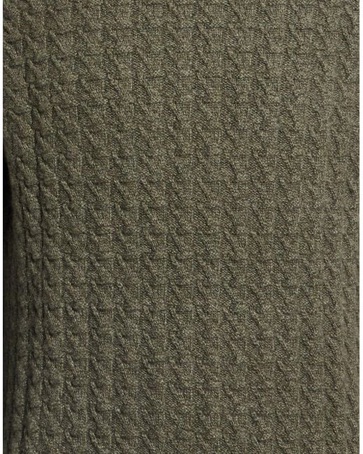 Fedeli Green Turtlenecks for men