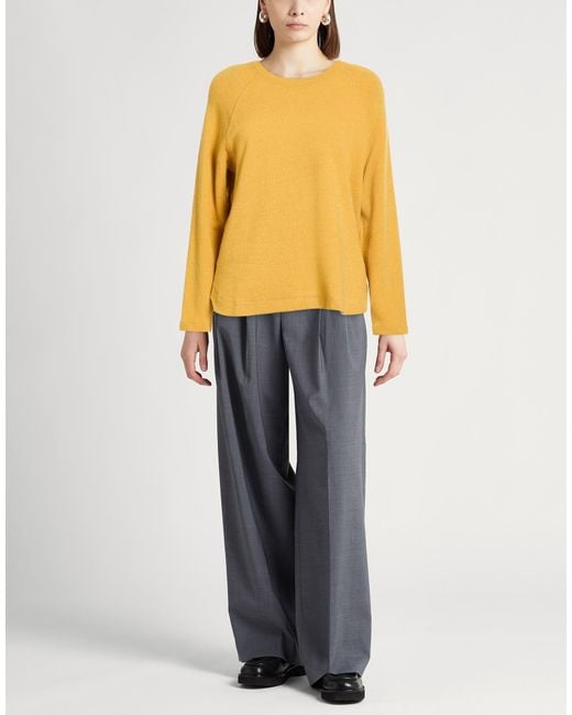 Pullover 120% Lino de color Yellow