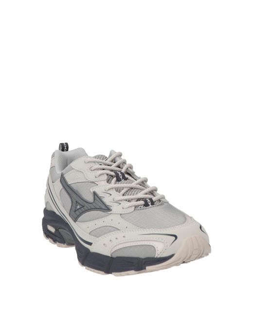 Mizuno Gray Mxr Sneakers Textile Fibers, Synthetic Material for men