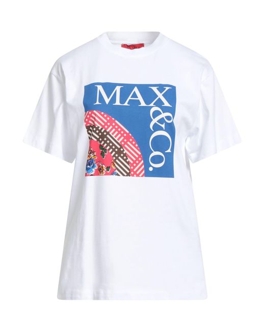 MAX&Co. White T-Shirts