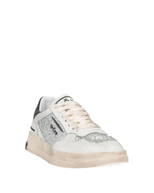 GHOUD VENICE White Sneakers Leather, Textile Fibers