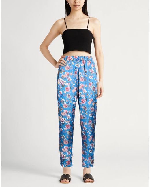 Liu Jo Blue Pants Polyester
