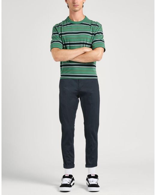 Dondup Blue Trouser for men