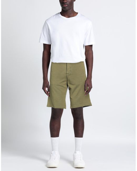Paolo Pecora Green Shorts & Bermuda Shorts for men