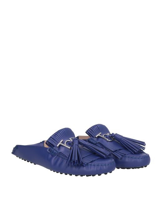 Tod's Blue Mules & Clogs
