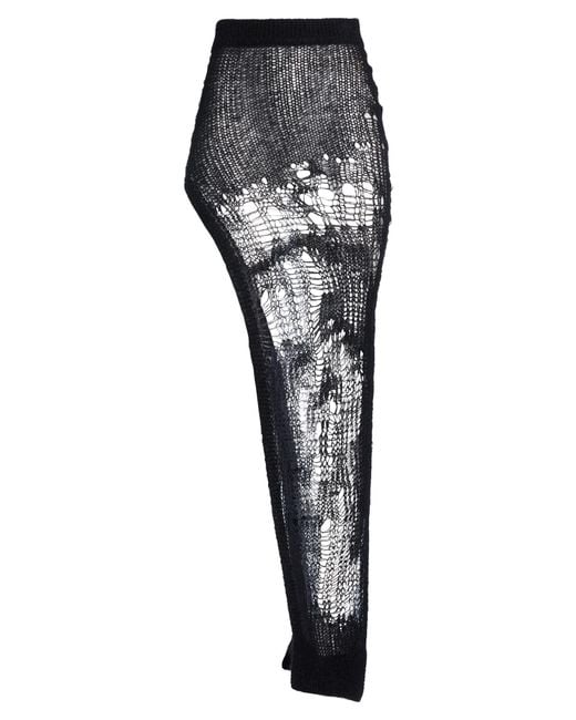 Rick Owens Black Maxi Skirt