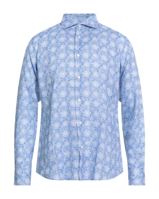 Fedeli Blue Shirts for men