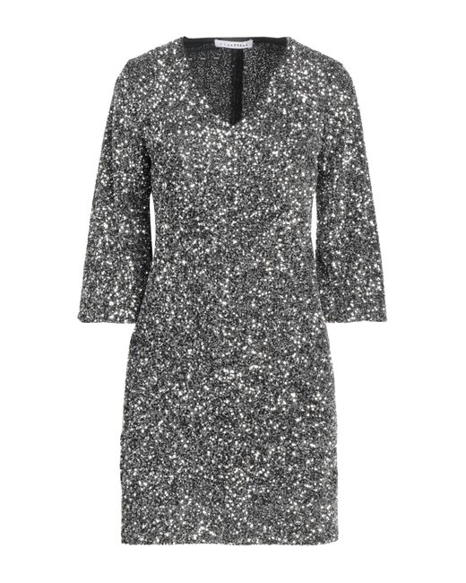Caractere Gray Mini-Kleid