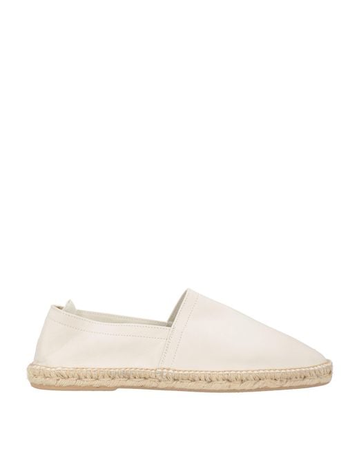 Lardini White Espadrilles Leather for men