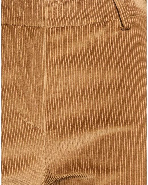 Etro Natural Pants Cotton, Elastane