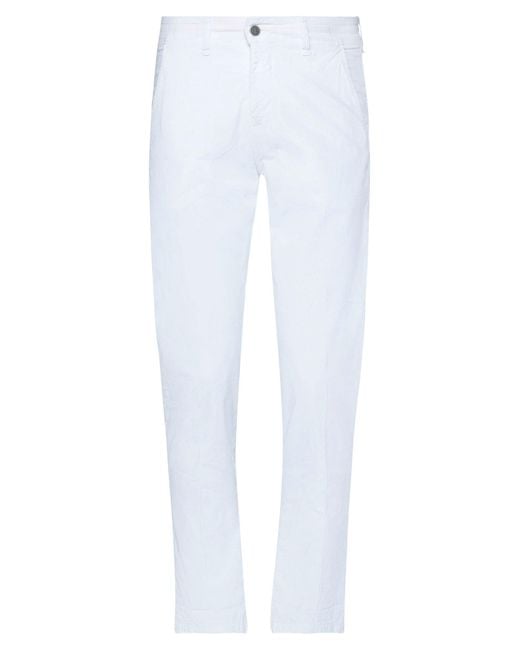 Liu Jo White Trouser for men