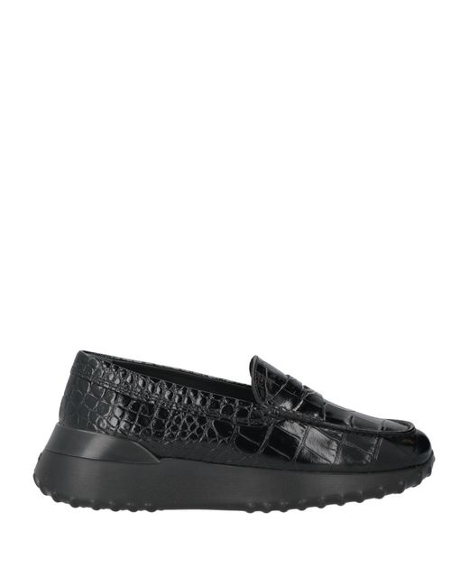 TOD'S HAPPY MOMENTS by ALBER ELBAZ Black Loafers