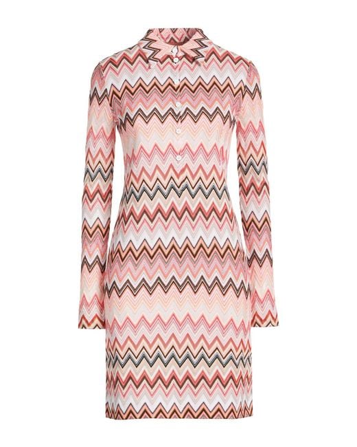 Missoni Pink Mini Dresses