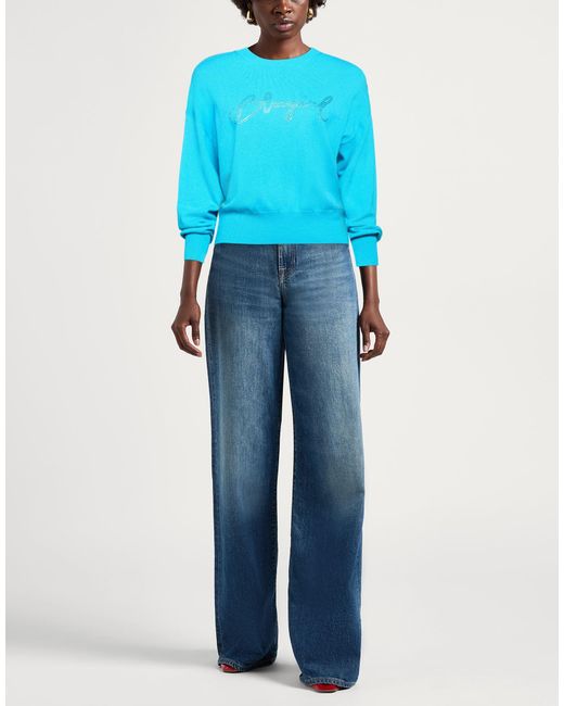 Blugirl Blumarine Blue Sweaters