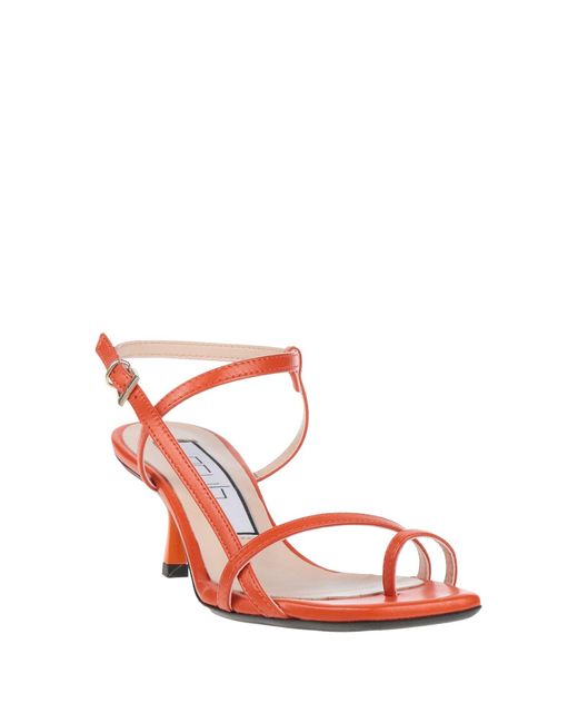 NCUB Red Thong Sandal