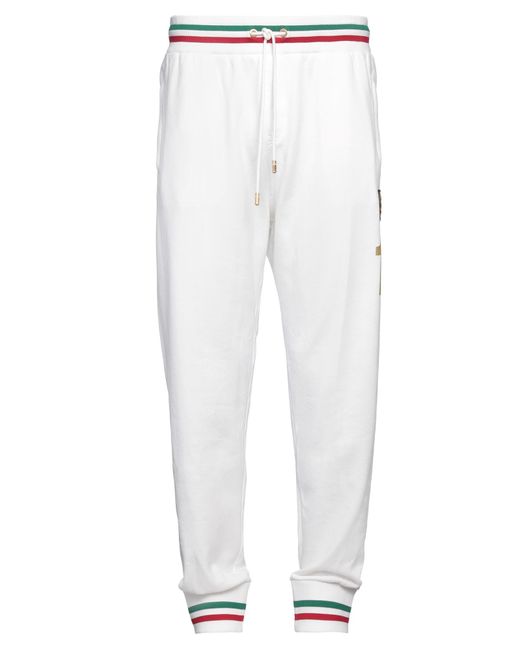 Dolce & Gabbana White Pants for men
