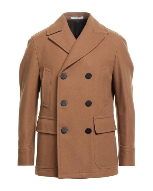 Tagliatore Brown Coat for men