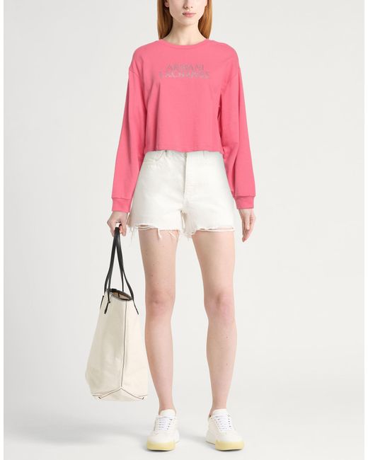 ARMANI EXCHANGE Pink Sweatshirt