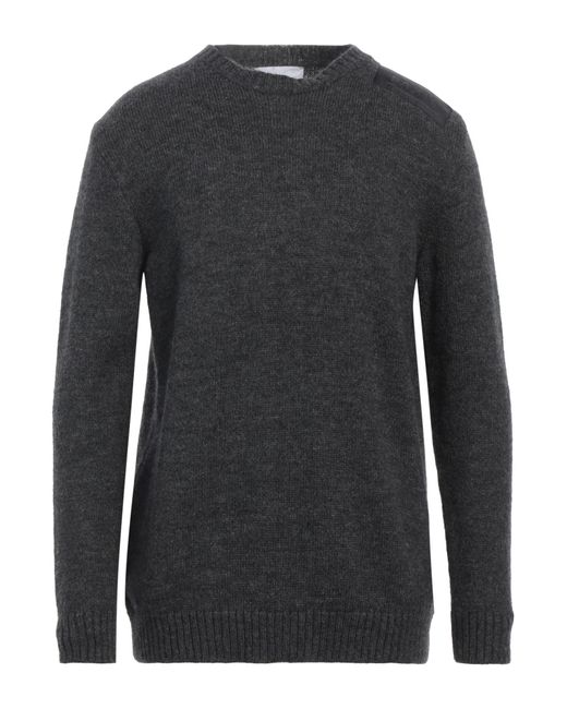 Gaelle Paris Black Steel Sweater Acrylic, Polyamide, Mohair Wool, Wool for men