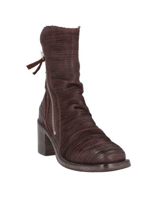 Moma Brown Ankle Boots