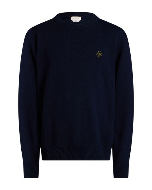 Jacob Cohen Blue Midnight Sweater Virgin Wool, Cashmere for men
