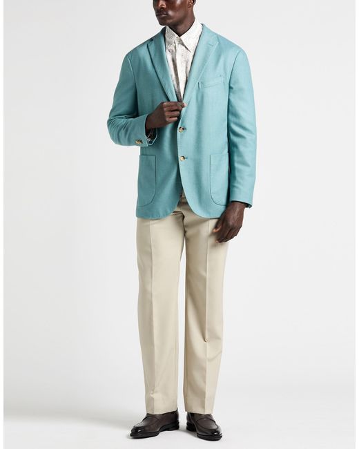 Boglioli Blue Blazers for men