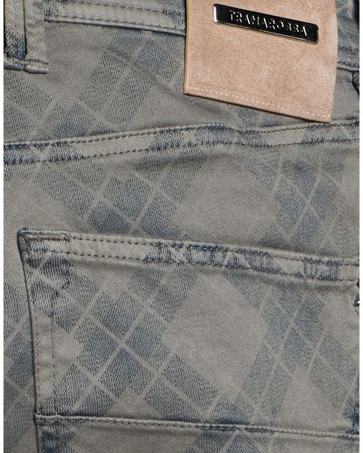 Tramarossa Gray Jeans Cotton, Polyester, Elastane for men