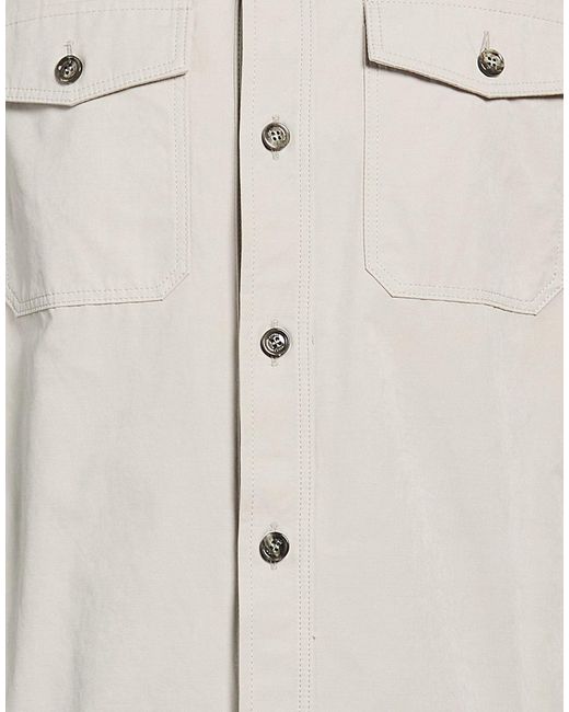 Moorer Gray Jacket Cotton, Polyester, Polyamide for men