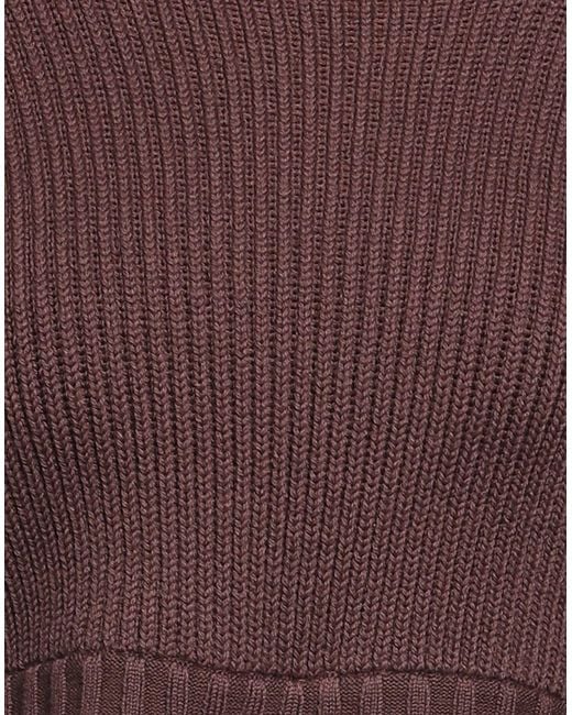 ANDREADAMO Purple Turtleneck