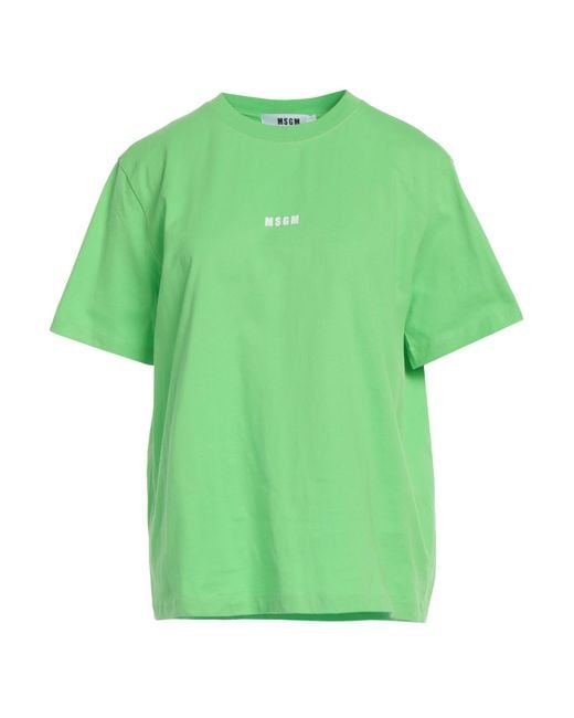 MSGM Green T-shirt