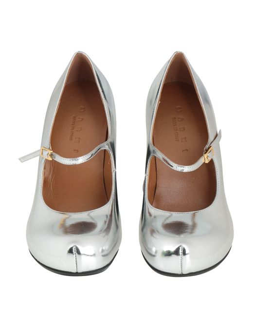 Marni White Pumps Leather