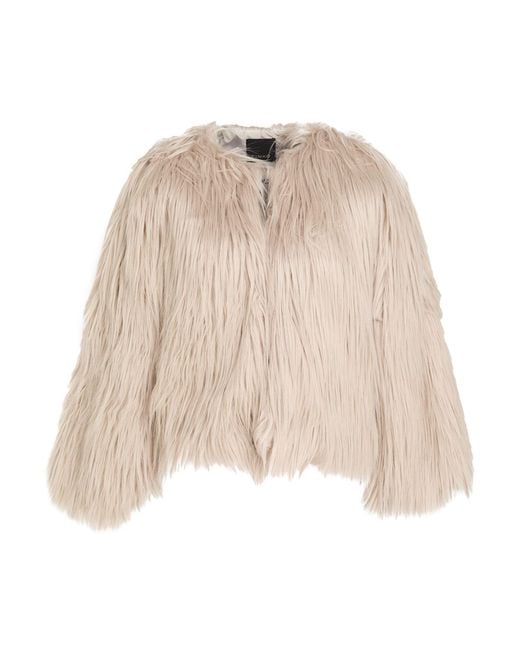 Pinko Natural Shearling & Teddy