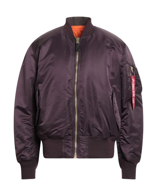 Alpha Industries Blue Jacket Nylon for men