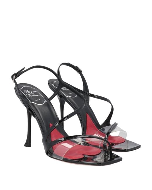 Roger Vivier Metallic Sandals