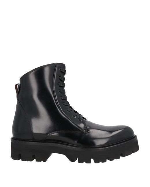 Tagliatore Black Ankle Boots for men